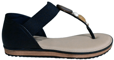 Sandália Rasteira Modare Preto