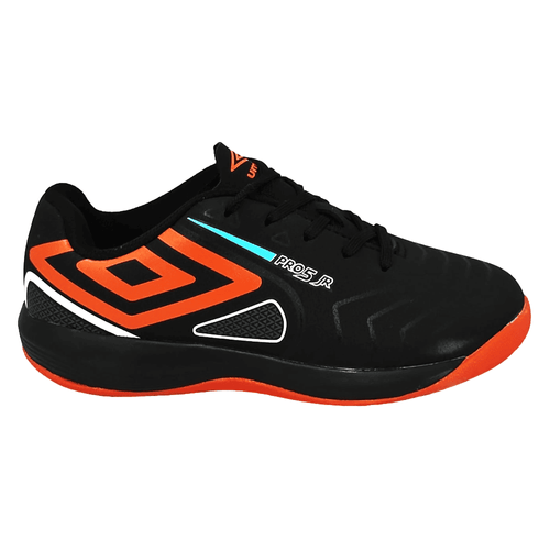 Chuteira Indoor Umbro Pro Bump 5 Jr Preto