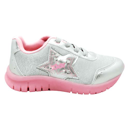 Tênis Kidy Light Fun Prata