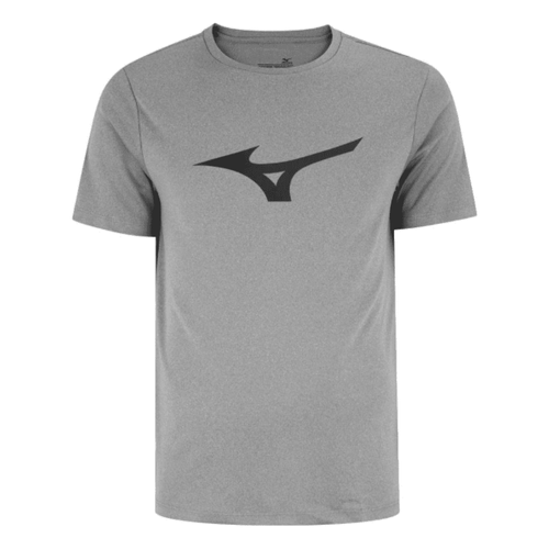 Camiseta Mizuno Run Spark Cinza