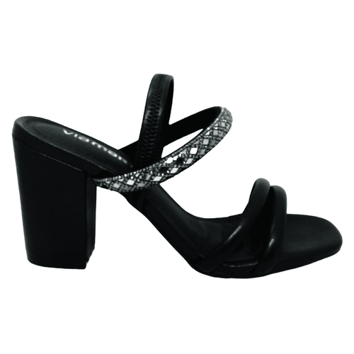 Sandália Salto Via Marte Preto