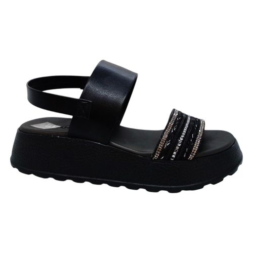 Sandália Rasteira Moleca Preto