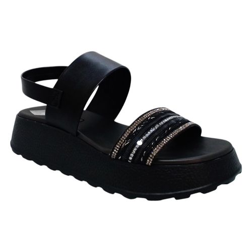 Sandália Rasteira Moleca Preto