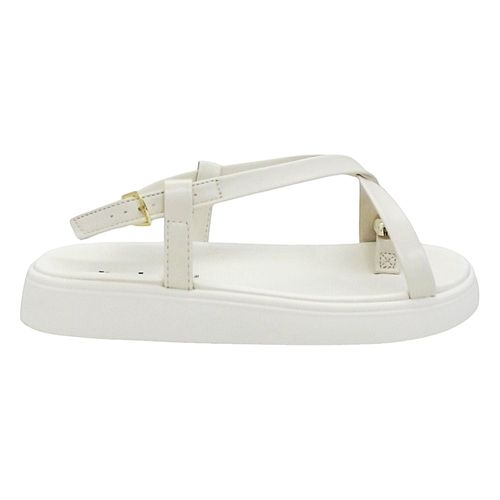 Sandália Rasteira Moleca Branco