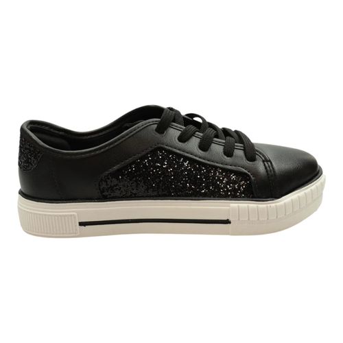 Tênis Molekinha Glitter Preto