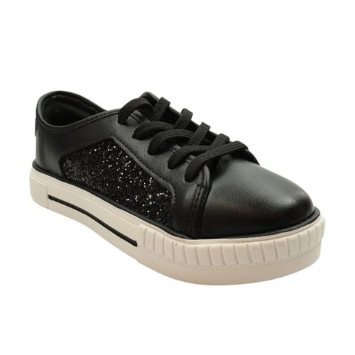 Tênis Molekinha Glitter Preto