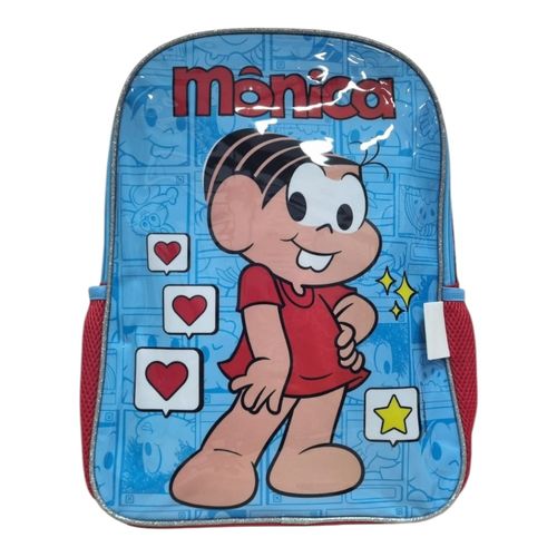 Mochila Costas Maxlog Turma Da Mônica Azul