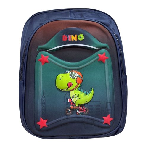 Mochila Costas Gooc Dinossauro Preto