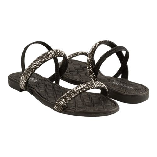 Sandália Rasteira Mississipi Preto