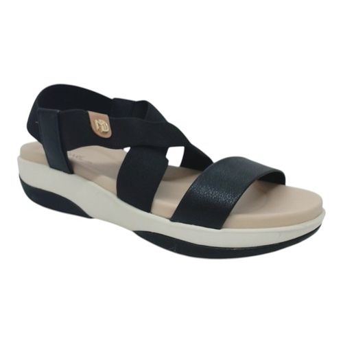 Sandália Anabela Modare Preto