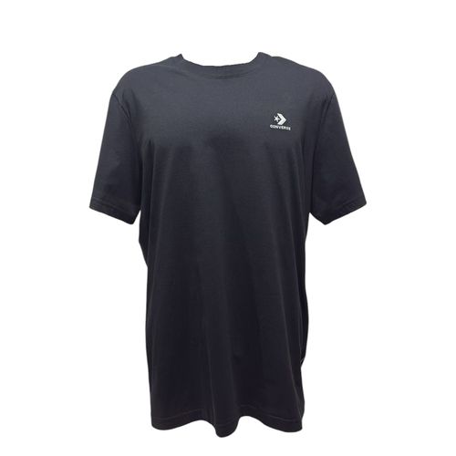 Camiseta Converse Go-To Embroidered Star Chevron Preto