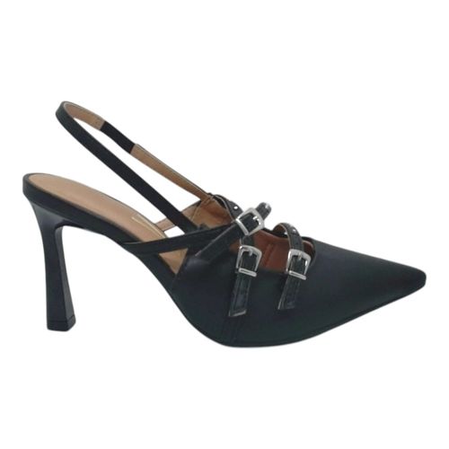 Scarpin Salto Fino Vizzano Preto