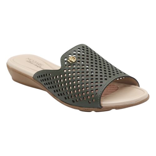 Tamanco Anabela Modare Verde