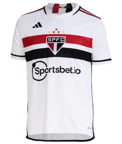 Camisa São Paulo Adidas 1 Branco