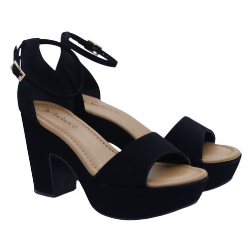 Sandalia Salto Bebece Preto