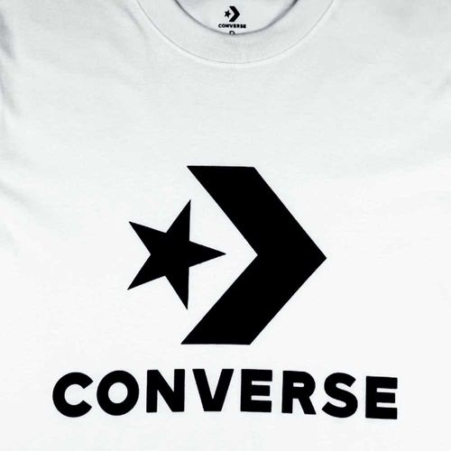 Camiseta Converse Go-To Star Chevron Branco
