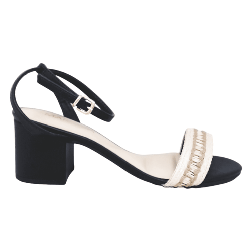 Sandália Salto Mariotta Natural