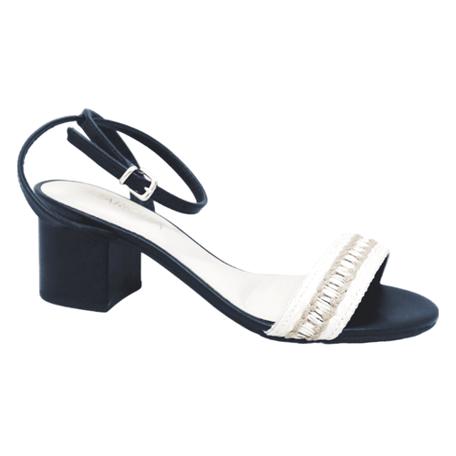 Sandália Salto Mariotta Natural