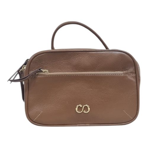 Bolsa Classe Couro Nocciola