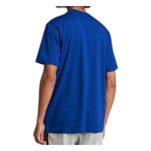 Camiseta Adidas Essentials Logo Pequeno Azul