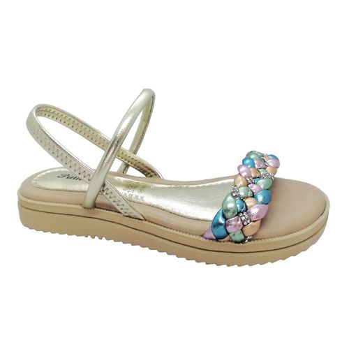 Sandália Pink Cats Dourado