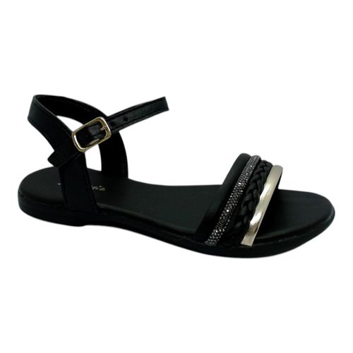 Sandália Menina Magia Preto