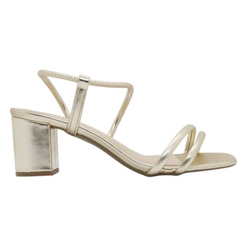 Sandalia Salto Pisamare 502.6648 Ouro