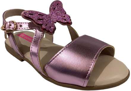 Sandália Pé Com Pé 800077 Rosa