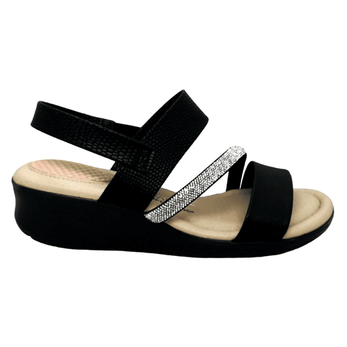 Sandália Anabela Modare 7190.101 Preto