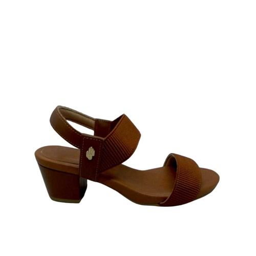 Sandalia Salto Usaflex Y8204 Canela