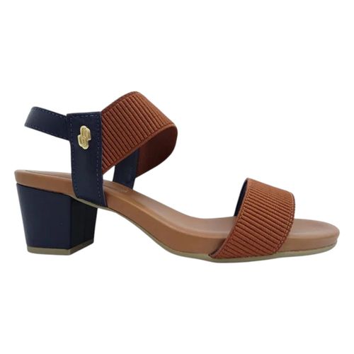 Sandalia Salto Usaflex Y8204 Azul