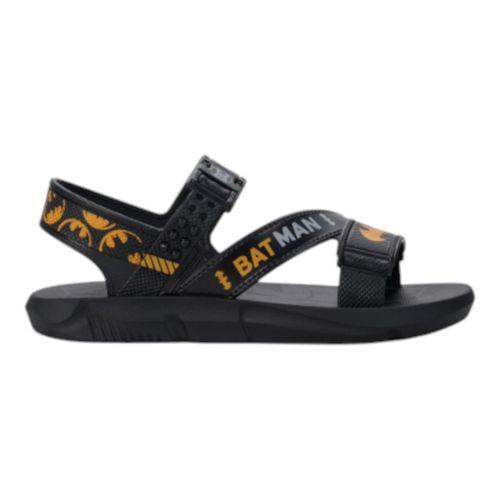 Sandália Batman Lançador Grendene Kids Preto
