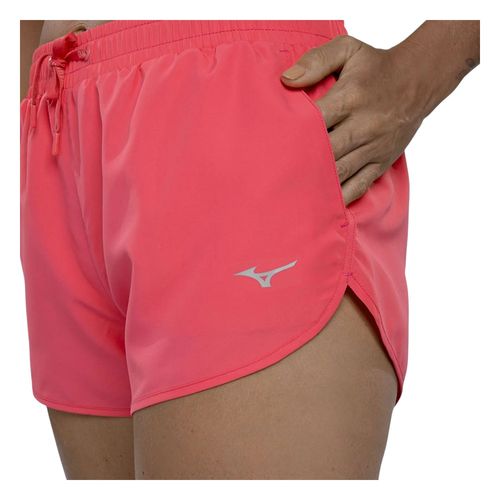 Shorts De Treino Fem Mizuno Essence Mifat4838 Rosa