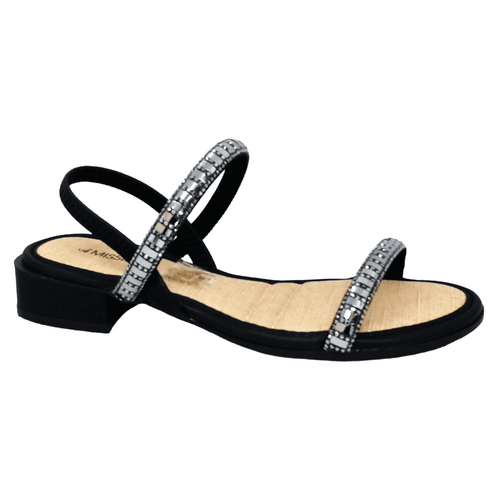 Sandália Rasteira Mississipi MI993 Preto