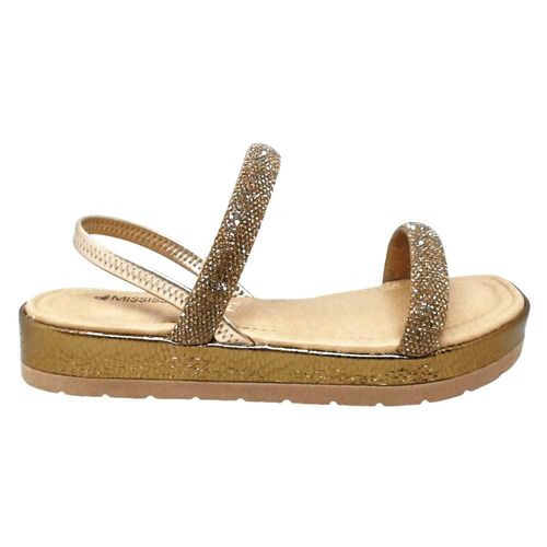 Sandália Rasteira Mississipi MB813 Bronze