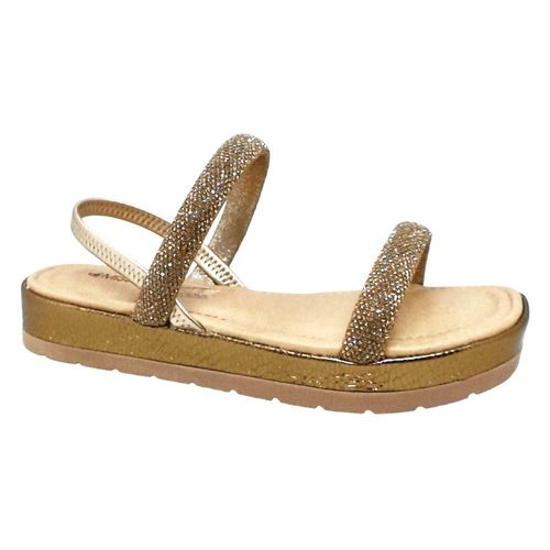 Sandália Rasteira Mississipi MB813 Bronze