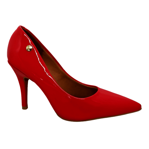 Scarpin Salto Fino Vizzano 1184.1101 Verniz Vermelho