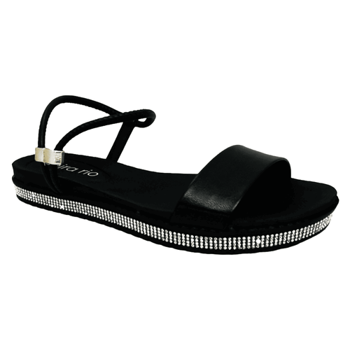 Sandália Rasteira Beira Rio 8321.1649 Preto