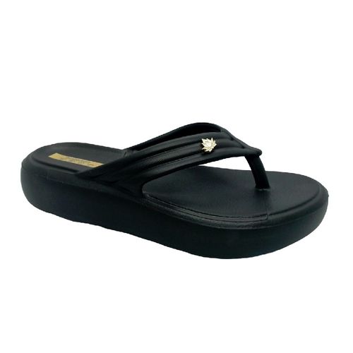 Chinelo Alana Boa Onda Preto
