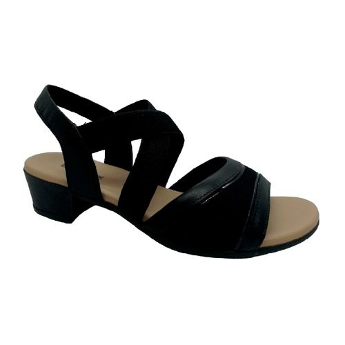 Sandália Salto Bloco Usaflex Preto