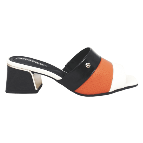 Tamanco Salto Bloco Piccadilly Preto