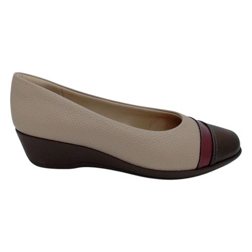 Mocassim Anabela Piccadilly 143231 Nude
