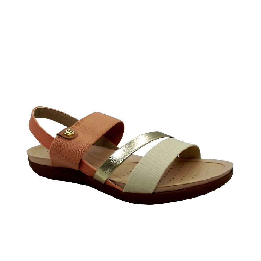 めい Sandália Rasteira Modare 7125.233 Pessego