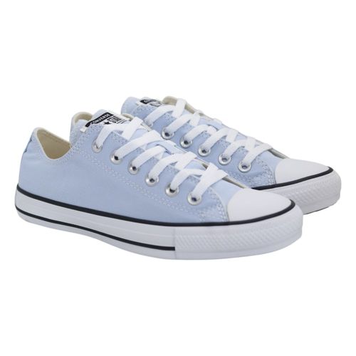 Tênis All Star Chuck Taylor Seasonal Colors Cano Baixo Azul Claro