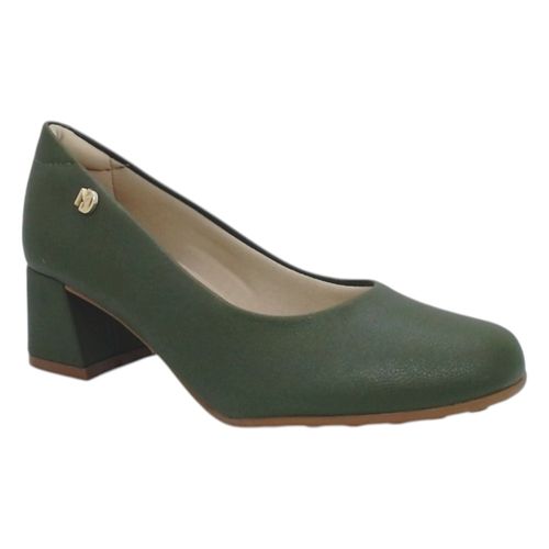 Scarpin Salto Bloco Modare 7373.100 Oliva