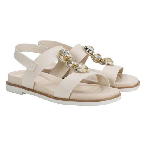 Sandália Rasteira Modare 7205.106 Creme
