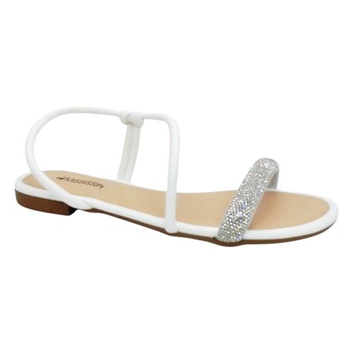 Sandália Rasteira Mississipi MC441 Branco