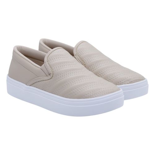 Tênis Naya Slip On 4117-506 Amendoa
