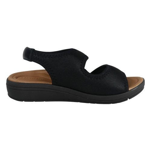 Sandália Anabela Usaflex Ud18002 Preto