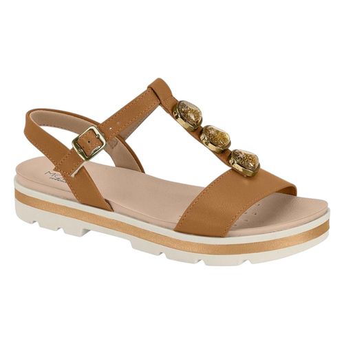 Sandália Rasteira Modare 7132.155 Camel